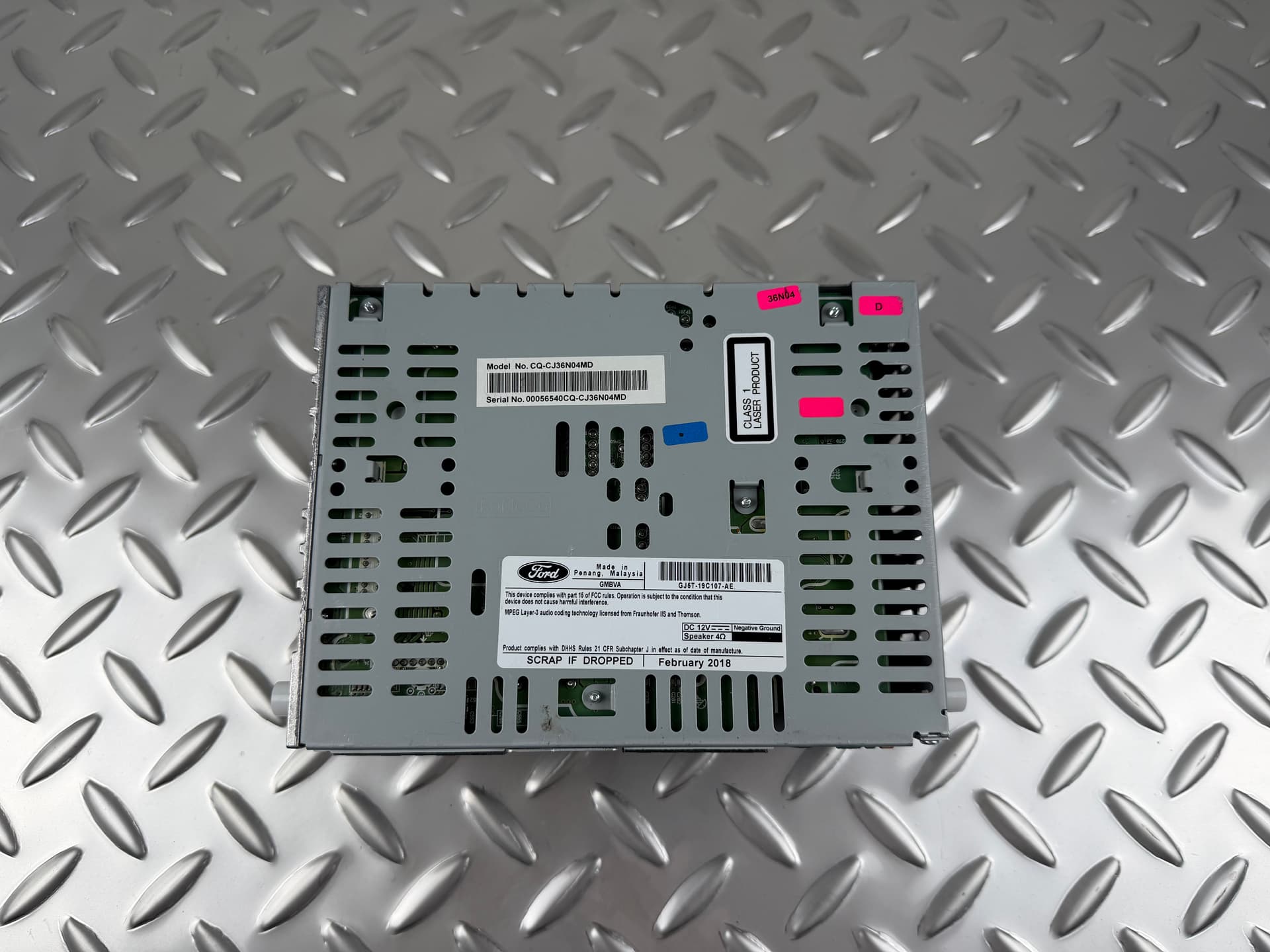 Магнітофон радіо Ford Escape MK3 13-19 - фото 1