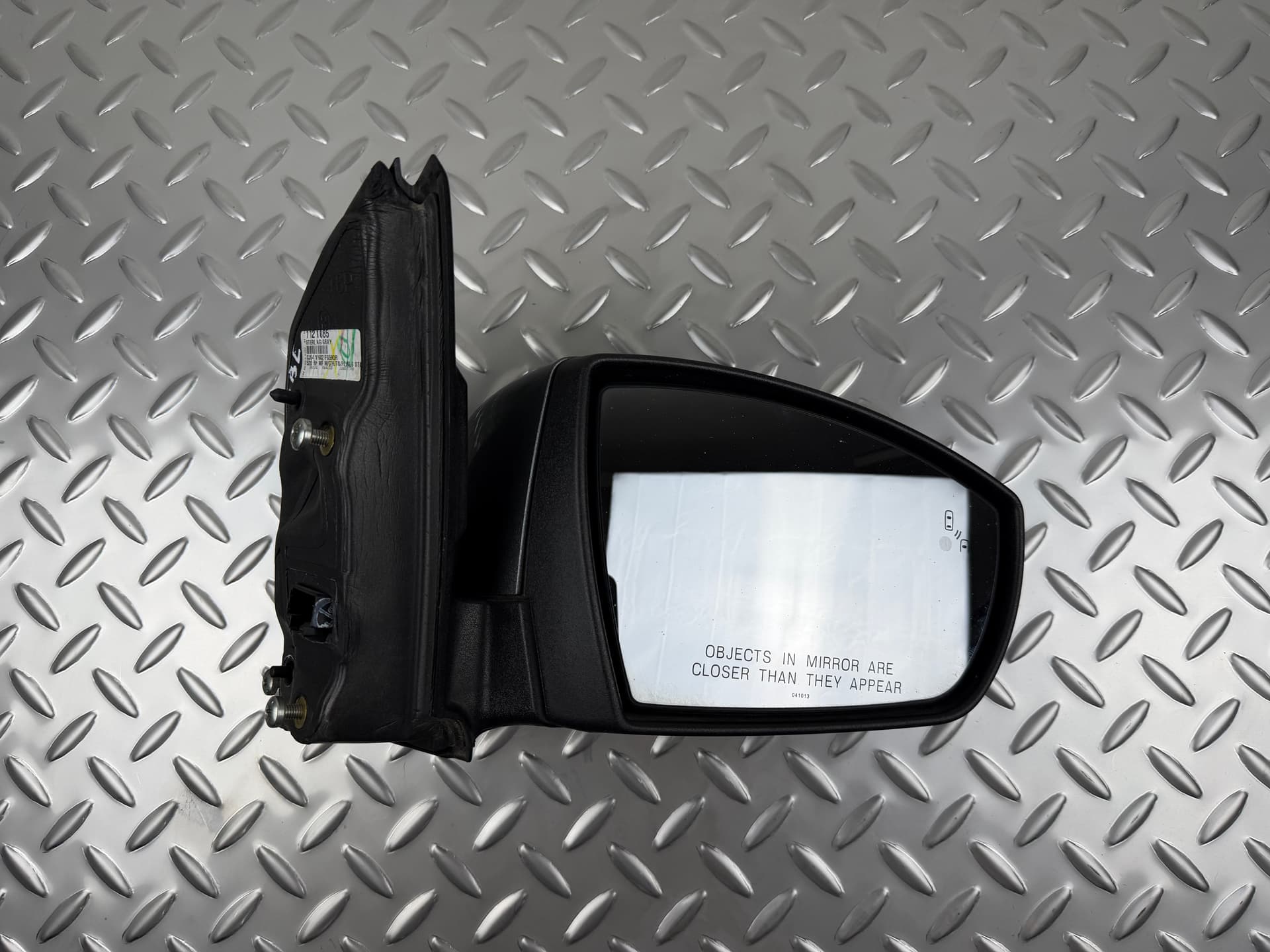 Дзеркало бічне праве у зборі Ford Escape MK3 13-16, 14 пінів поворотник BSM підсвічування UJ графіт - фото 1