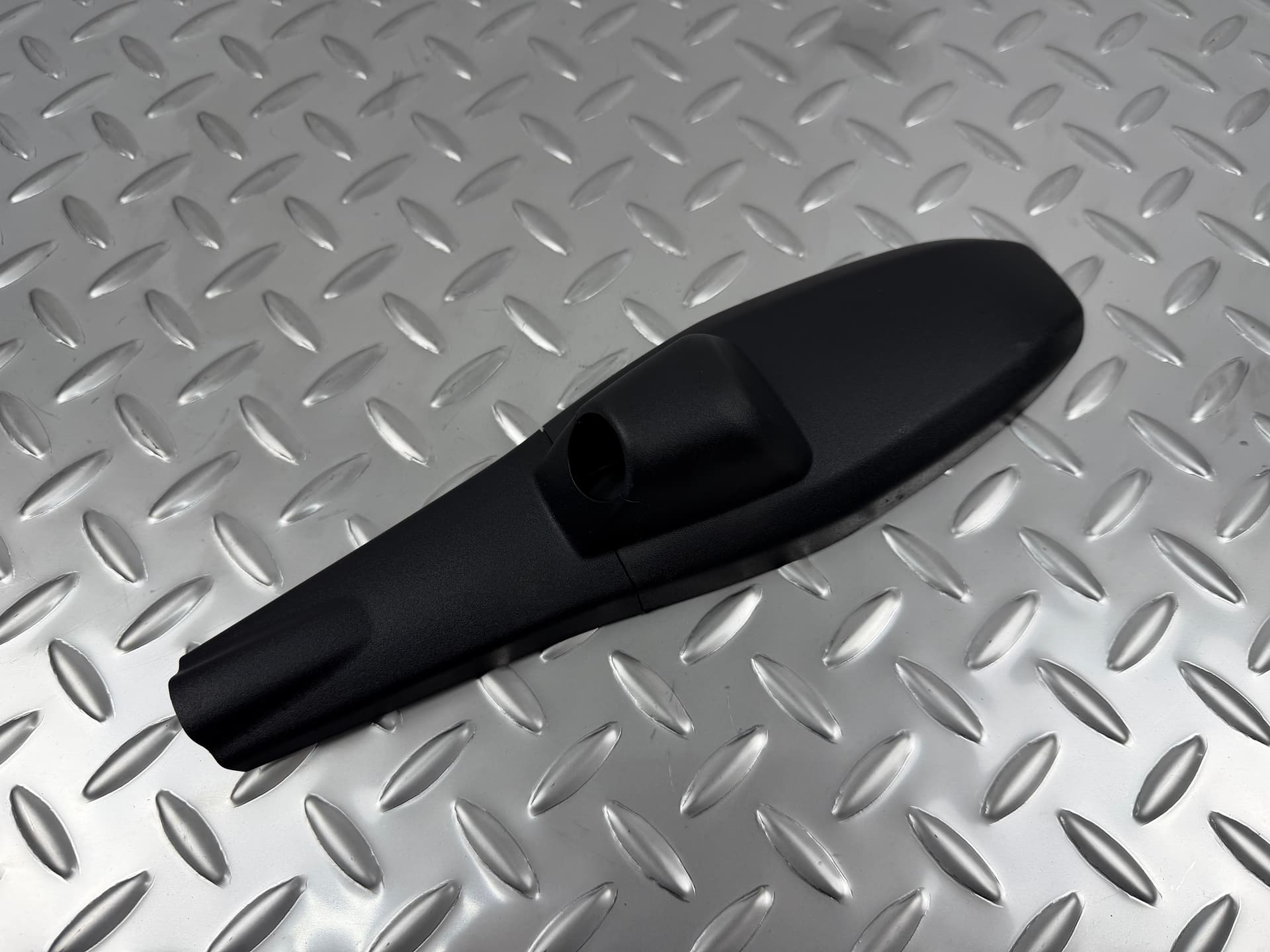 Накладка дзеркала внутрішньосалонного Ford Escape MK3 13-16 під датчик дощу, чорна, 2 частини - фото 1