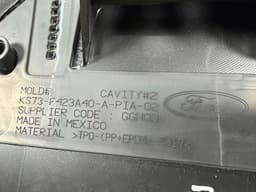 Накладка кришки багажника Ford Fusion mk5 19-20 під номер срібло UX - превью 6