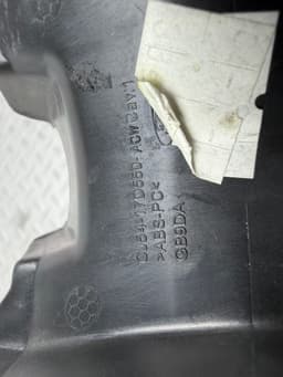 Накладка дзеркала внутрішньосалонного Ford Escape MK3 13-16 під датчик дощу, чорна, 2 частини - превью 5