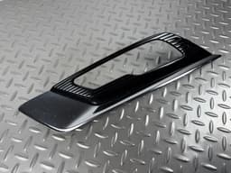 Решітка переднього бампера ліва Ford Fusion mk5 17-18 під птф LED глянець, з хром молдингом - превью 2