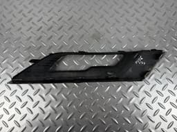 Решітка переднього бампера ліва Ford Fusion mk5 17-18 під птф LED глянець, з хром молдингом - превью 4